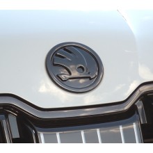 Эмблема на капот черная Monte Carlo Skoda Karoq (2020-)